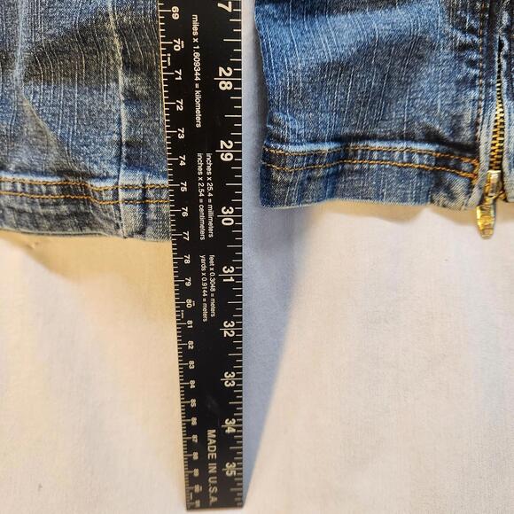 Vintage Baby Phat Women's Jeans Blue Size 9/10 - Picture 4 of 12